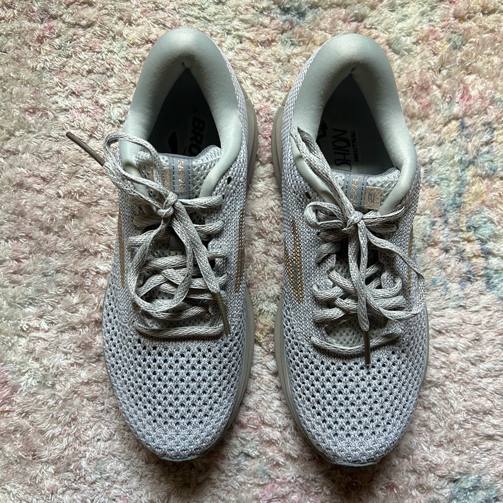 Brooks Gray Athletic Sneakers